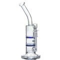 Honeycomb Percolator Glass Smoking Water Pipe to Turbine Perc (ES-GB-566)